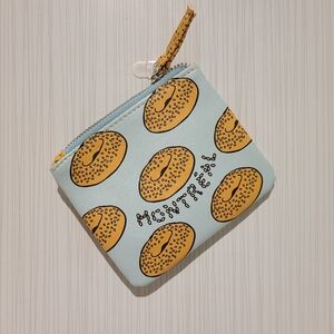 Montréal Bagel Zipper Pouch Coin Purse